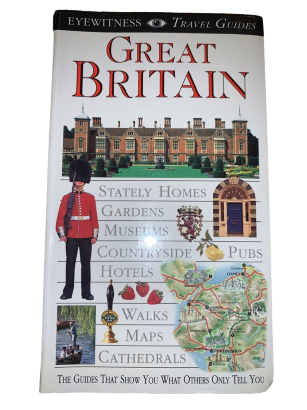 Dorling Kindersley Great Britain Travel Guide Book One Size White Red